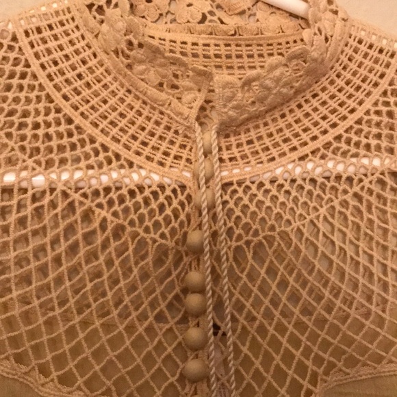 Free People Brand New W/ Tags Butterscotch Top XS - Picture 8 of 8